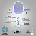 Zylo 2-in-1 Mosquito Killer Racket & Lamp