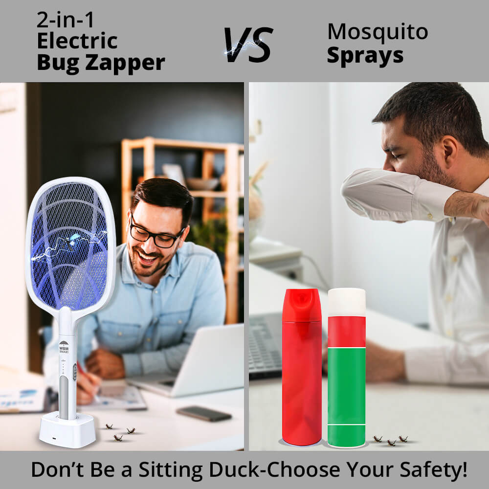 Zylo 2-in-1 Mosquito Killer Racket & Lamp