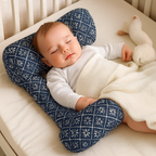 Baby Sleeping Comfort Pillow Shape For Head, Neck And Back – Breathable